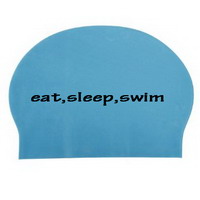 Custmozied Adult Latex Swim Cap