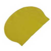 Yellow Latex Swimming Cap