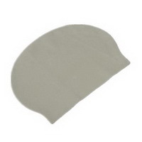 Grey Latex Swim Cap