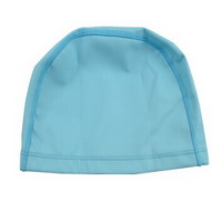 Blue PU Swim Cap