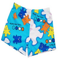 Cartoon Children Swimming Short