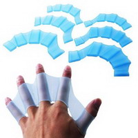 Silicone Swimming Gloves